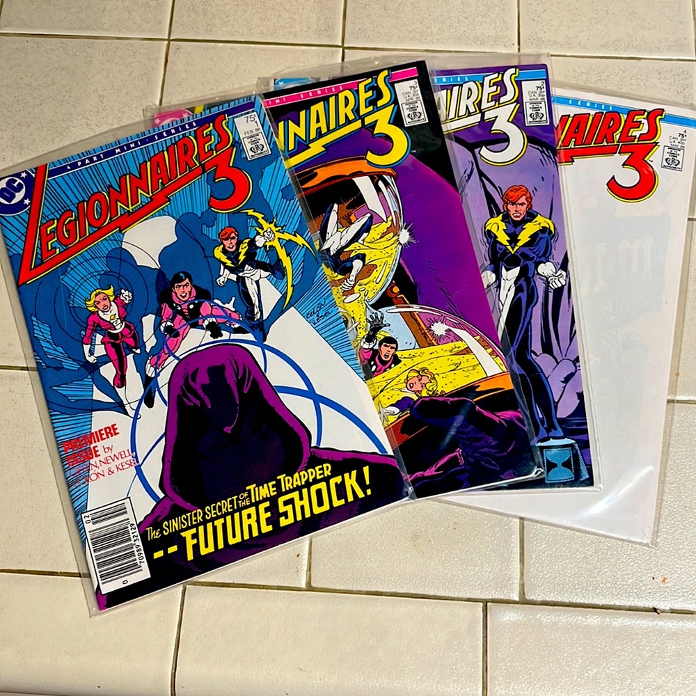 1986 Vintage Legionnaires 3 mini series-free when bundled with 2 other items